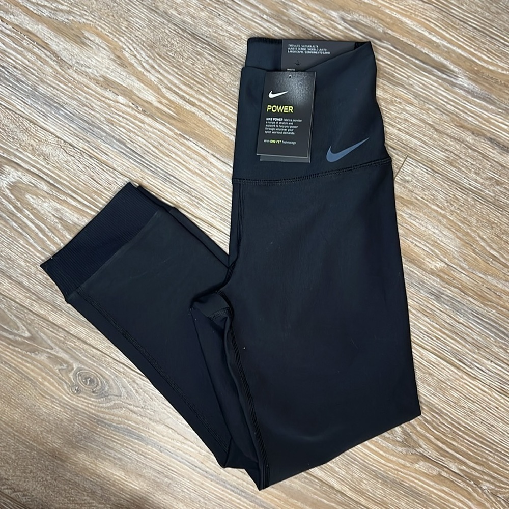 Nike Womens Small legend tight training Running Yoga Workout Track Fitness - Picture 3 of 4